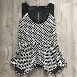 Fifteen Twenty Peplum Top NWOT